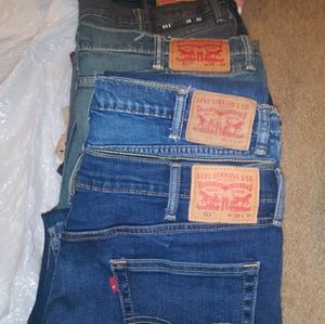 Mens Levi's W-38 L-30 Style 511